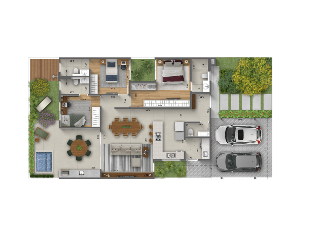 1-PLANTA_CASA TÉRREA_137 M²_HR